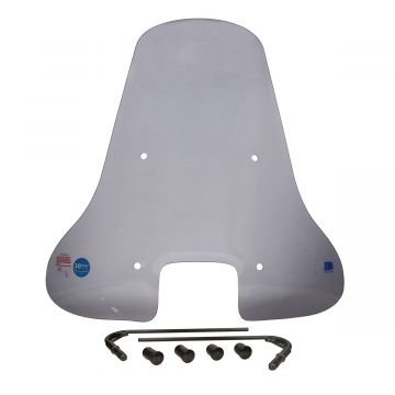 Windscherm hoog smoke (75cm)Vespa S 50-125-150cc Regia made in EU