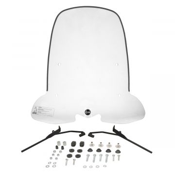 Windscherm hoog transparant SYM Orbit 1/2 / Symply / X-Pro 50-125cc origineel SY530-AAA-00L