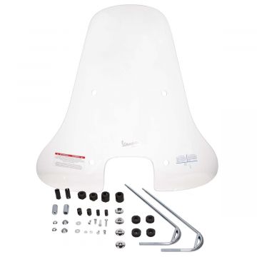 Windscherm Hoog + Bev.Set Vespa S Piaggio Origineel.