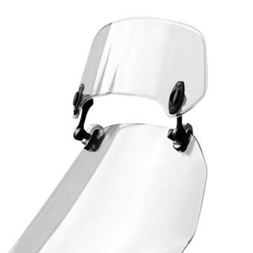 Windscherm verhoger/verlenger universeel te monteren breed 3,5cm/hoog 11cm Xcreen