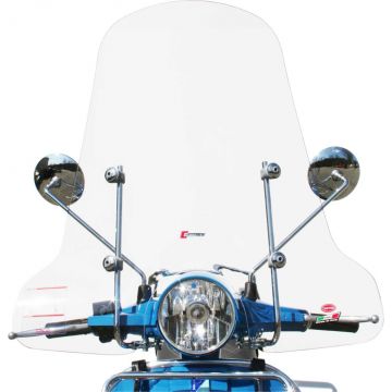 Windscherm hoog transparant Vespa PE 200 1977->/PX 125-150 1977->/PX Disco 2011