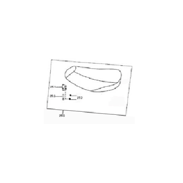Zadel Znen Snail mat antraciet