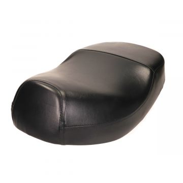 Zadel/buddyseat zwart type China Pico/AGM New Flash/Old Classic/Carino/Dolce Vita/Venti/San Remo/Fun/Piccolo (lengte 59cm) MKX