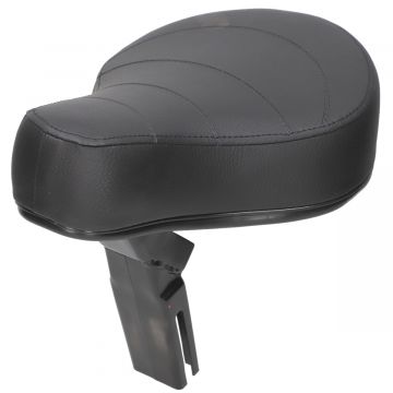 Zadel Vespa Ciao vierkante pen standaard zwart