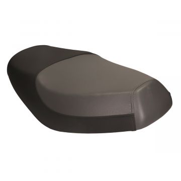 Zadel/buddyseat grijs/zwart type China GY6 Qt9 (62cm lengte) MKX