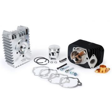 Zylinder Pinasco Aluminium 72 cc Evoten Booster Durchmesser 46mm Piaggio Ciao, Bravo, Boxer (Kolbenbolzen = Durchmesser 10mm)