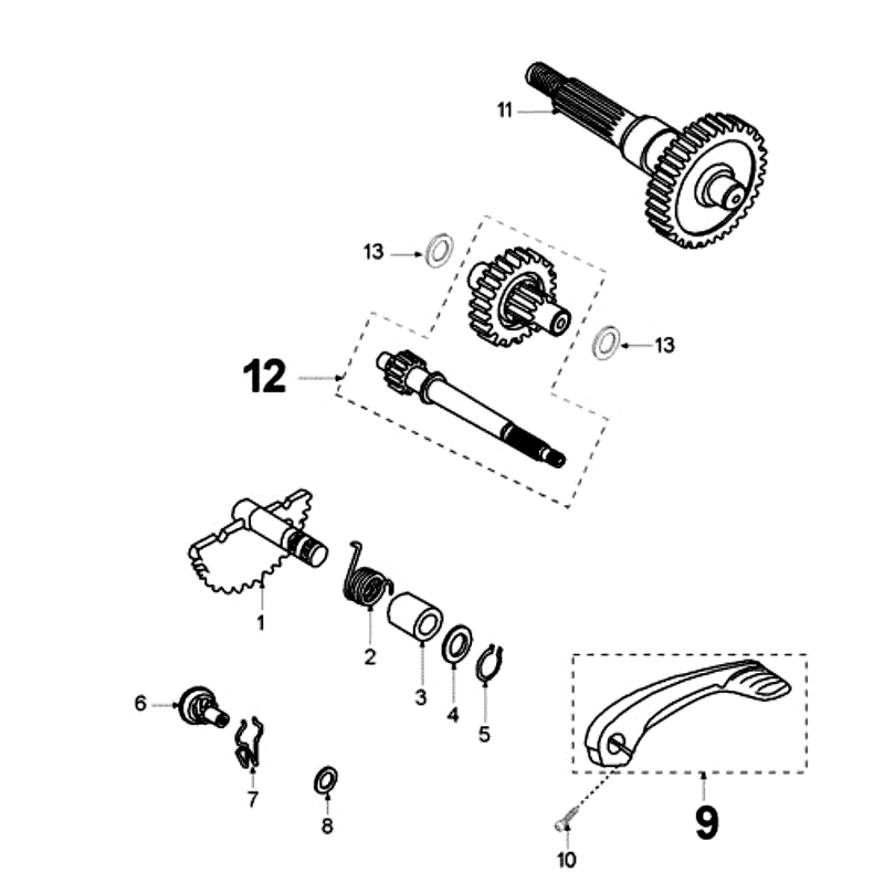 Vertanding - Kickstarter Peugeot Jet Force 50 2-takt LC wit