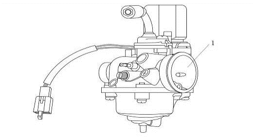 Carburateur AGM Venom zwart