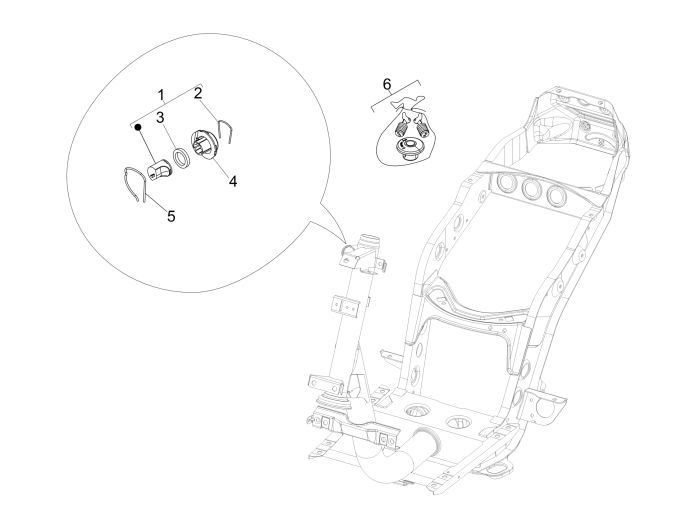 Cotactslot Piaggio New Fly 4-takt 4V