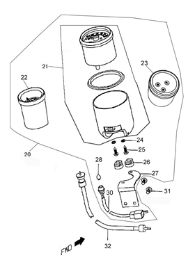Kilometerteller - Cockpit - Kilometertellerkabel Znen Snail mat antraciet