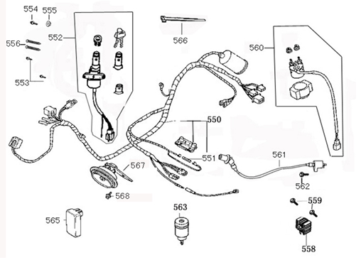 Contactslot - Kabelboom Edwards Tomorrow Maple V50-3 brons