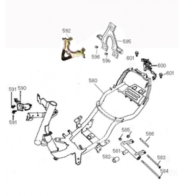 Frame AGM New Flash mat antraciet