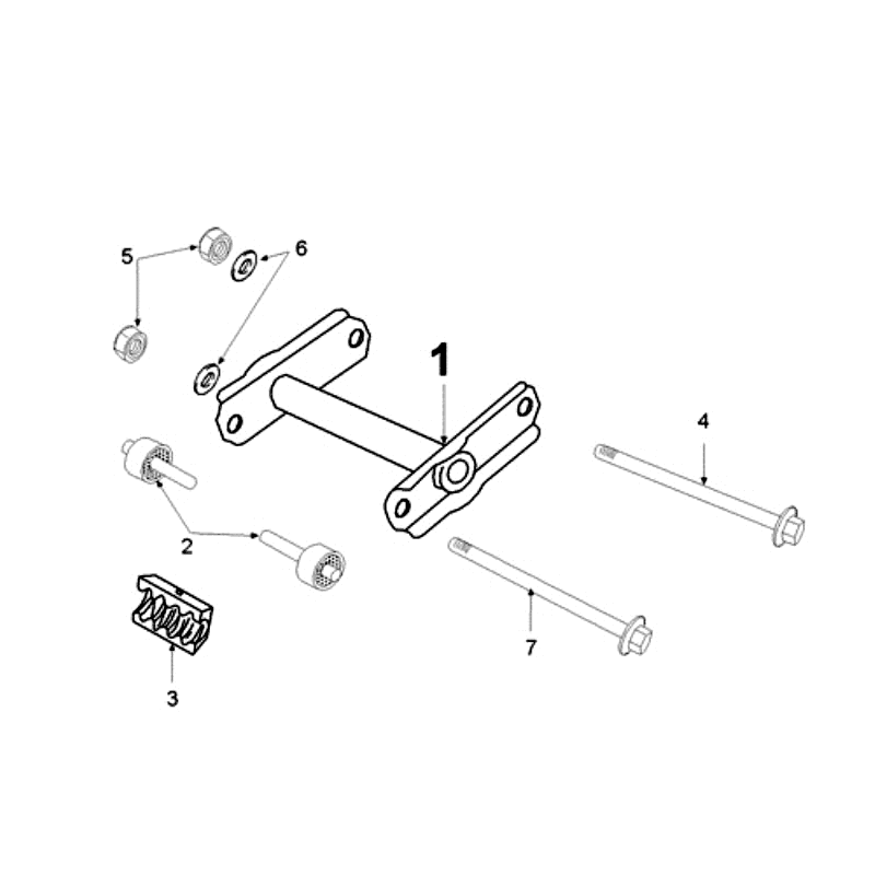 Motorophanging Peugeot New Vivacity 50 2-takt AC Donkerblauw