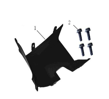 Onderspoiler Turbho CX 50 4-takt