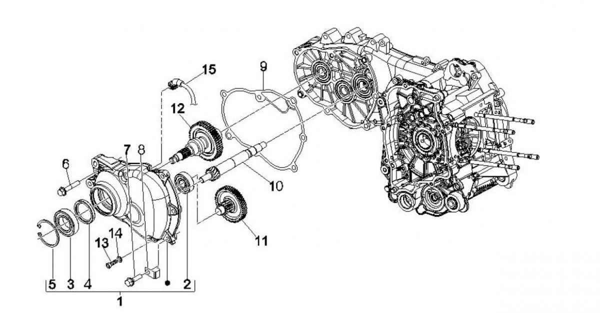 Vertanding - Overbrenging Vespa GTV 250 IE 4V