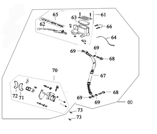 Remcilinder - Remhendel - Remleiding - Remklauw - Remblokken China Pico mat antraciet