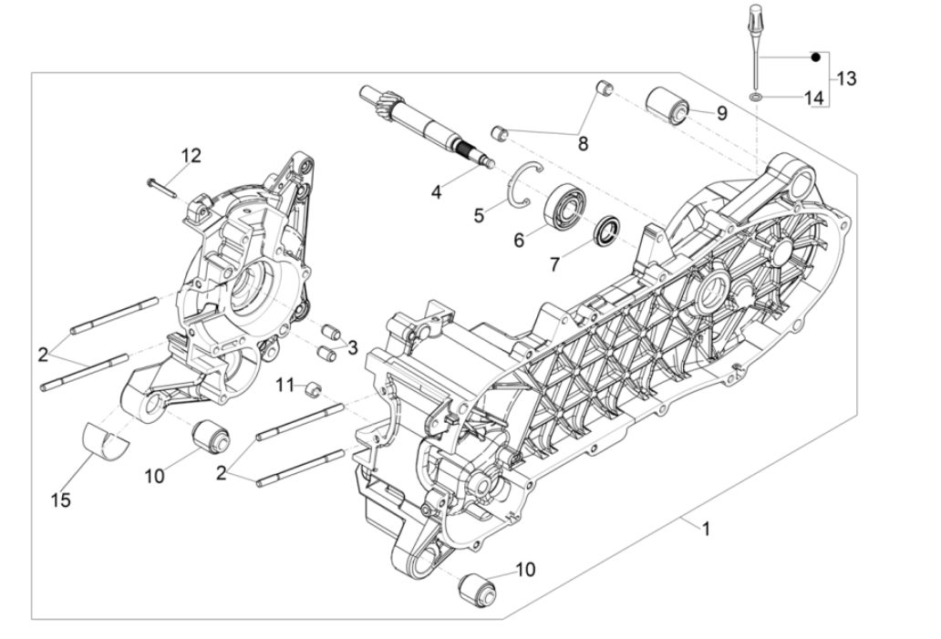 Carter Piaggio Typhoon 50 2-takt Euro 4 2018-2020