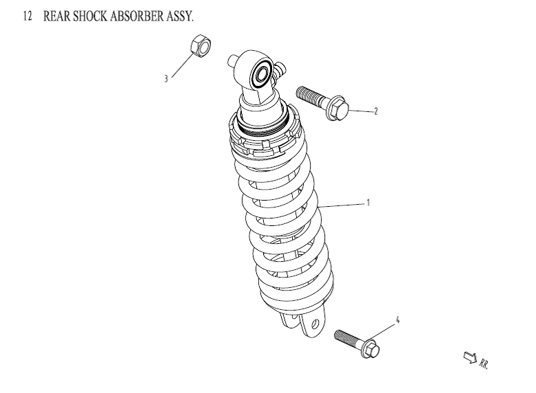 Schokbreker AGM Venom zwart