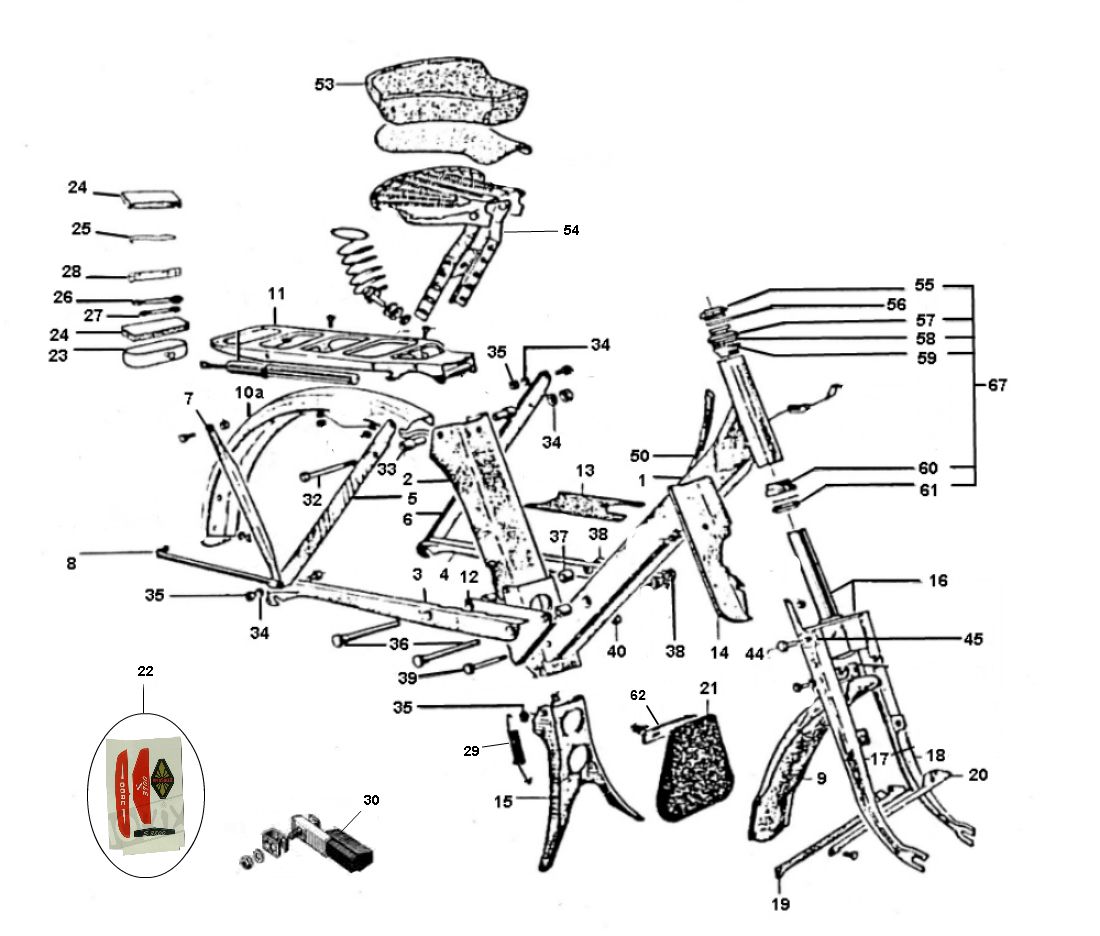 Frame Solex