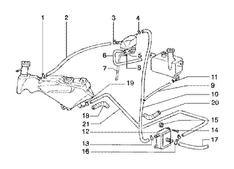 Benzinepomp Gilera Runner FXR 180 2-takt