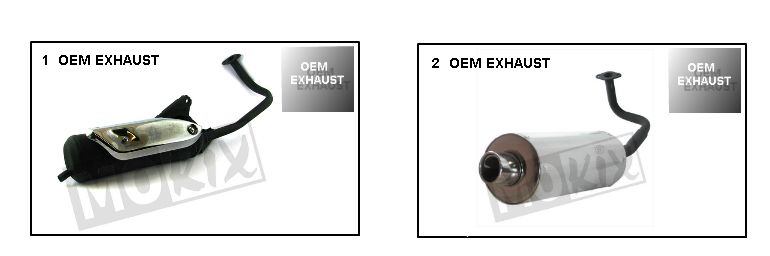 Uitlaat Lintex HT50QT-39 4-takt