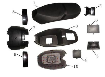 Zadel AGM LX antraciet