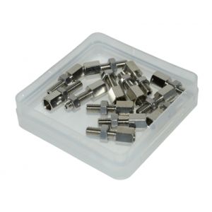 Stelbout voor binnen/buitenkabel universeel m5x25mm 12 stuks