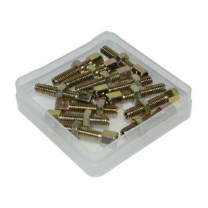 Stelbout voor binnen/buitenkabel universeel m6x25mm 12 stuks