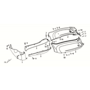 Beplating Sym Fiddle II 125S