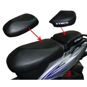 Zadelhoes Kymco Agility carbon 2-delig