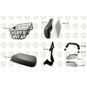 Accessoires 1 Yadea Y1S