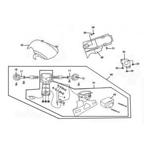 Achterlicht Rover Classic 4-takt