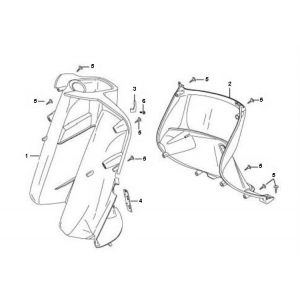 Beenschild Berini Speedy 4-takt
