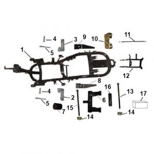 Frame - Subframe - voetsteunen BTC Bellagio (12 inch) 4