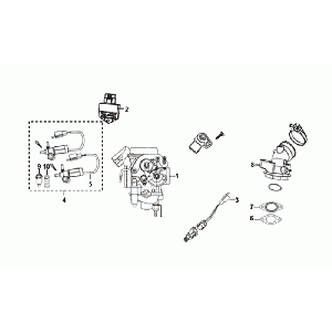 Carburateur Sym Orbit III Black
