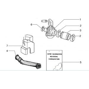Carburateur Piaggio Zip RST 50 2-takt AC