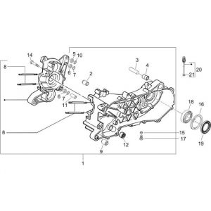 Carter Vespa Sprint 50 2-takt AC