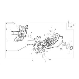 Carter Piaggio Zip 2000 2-takt AC
