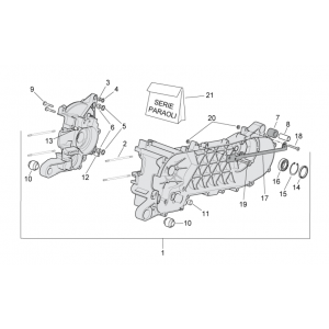 Carter Aprilia SR 50 LC (injectie en carburateur) 2004-2009
