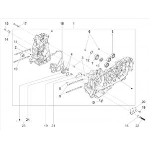 Carter Vespa Sprint 125 3V IE ABS Euro 5 2021
