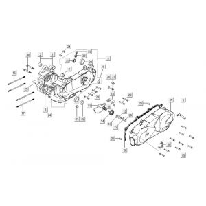 Carter - Carterdeksel Kymco Like 125