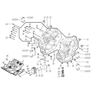 Carter - Oliefilter Kymco Myroad 700i