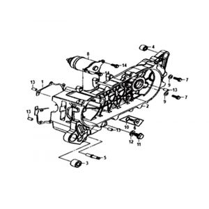 CARTERHELFT LINKS STARTMOTOR Sym Orbit II E4