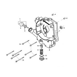 Carter - Peilstok - Oliefilter Turbho CX 50 4-takt