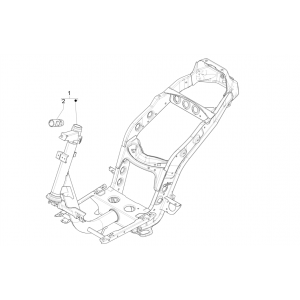 Frame Piaggo Zip 50 4-takt IGET 3V Euro 4