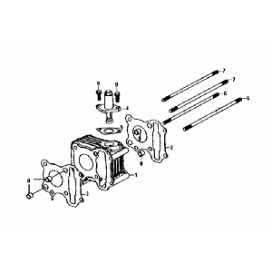Cilinder Sym Fiddle III Euro 4