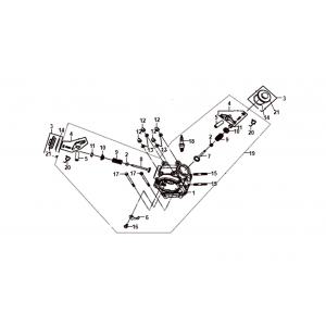 Cilinderkop Sym Jet 14