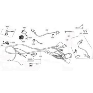 Contactslot - Kabelboom China Zip rood