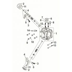 Cilinderkop Sym Fiddle IV 50 Euro 5
