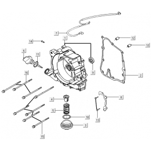 Carter - Peilstok - Oliefilter Kymco New Like 150i Euro 4